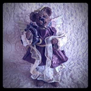 Boyd's Bear 13" Paper Mache-like Bear Angel Figure